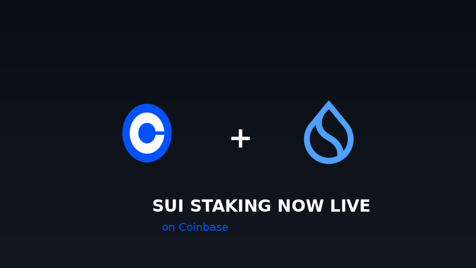 Coinbase SUI Staking